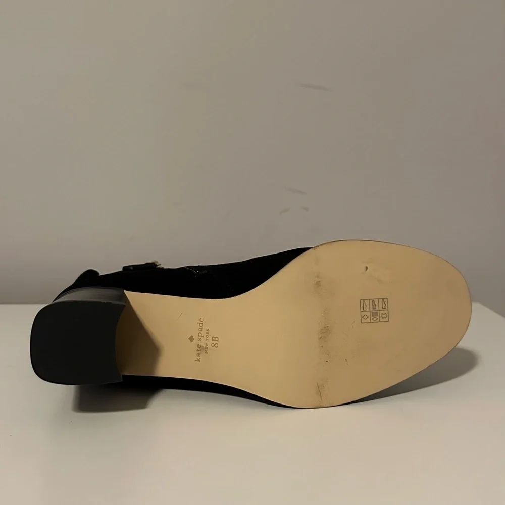 Kate Spade Marla Genuine Suede Ankle Booties Women Size 8 NWOT - Picture 8 of 12